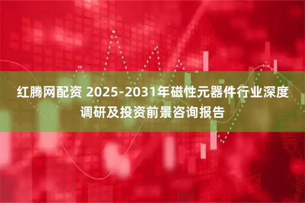 红腾网配资 2025-2031年磁性元器件行业深度调研及投资前景咨询报告